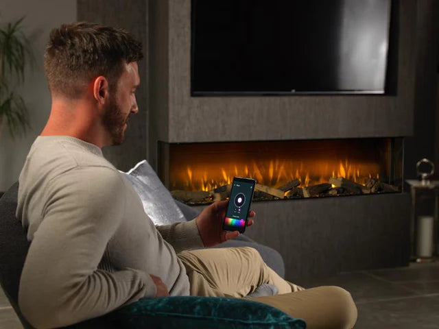 Focar electric liniar incorporabil Vivente Dimplex 3D cu sunet inclus