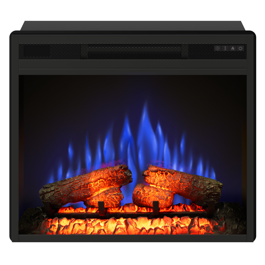 Focar electric ECOFLAME 23 inch, incalzire infrarosu si sunet