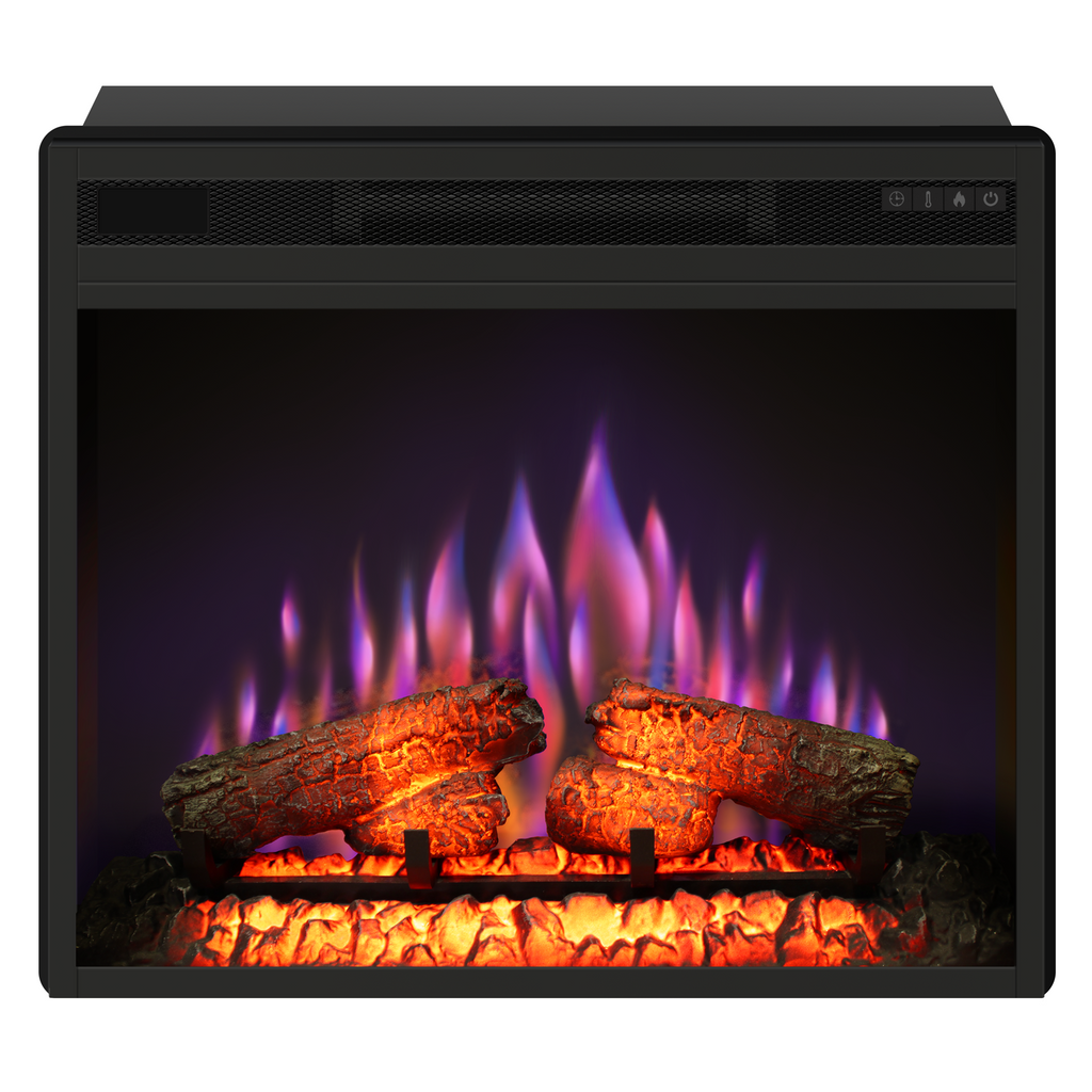 Focar electric ECOFLAME 23 inch, incalzire infrarosu si sunet